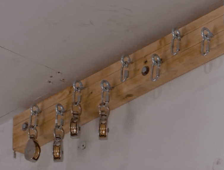 Garage Pulley System From Ceiling The, How To Build A Garage Pulley System